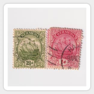 Bermuda Stamps, 1925 Sticker